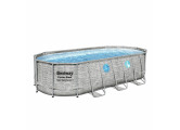 Каркасный бассейн Bestway Power Steel Swim Vista Series 56716, 549х274х122 см (камень) 56716
