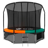 Батут 3,66м Scholle Space Twin 120FT Space GO12FT Green\Orange