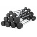 Штанга неразборная обрезиненная 7,5 кг. Прямой гриф VictoryFit VF-DX4075 75_75