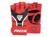 Перчатки RDX Grappking Aura Plus GGR-T17RB красный\черный