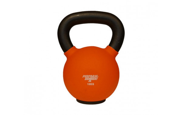 Обрезиненная гиря 16 кг Perform Better Neoprene Kettlebell 8938 красный 600_380