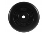 Диск обрезиненный d31мм MB Barbell MB-PltB31-20 20 кг черный