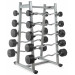Штанга неразборная обрезиненная 35 кг. Изогнутый гриф VictoryFit VF-DX5350 75_75