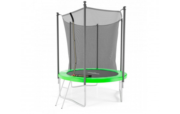 Батут DFC Trampoline Stock JUMP4FUN, с внутренней защитной сеткой TRA22FUJ4F-603 салатовый 600_380