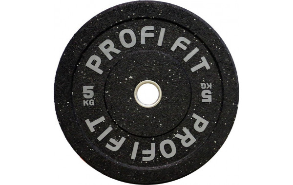 Диск для штанги Hi-Temp с цветными вкраплениями, d51 5кг Profi-Fit 600_380