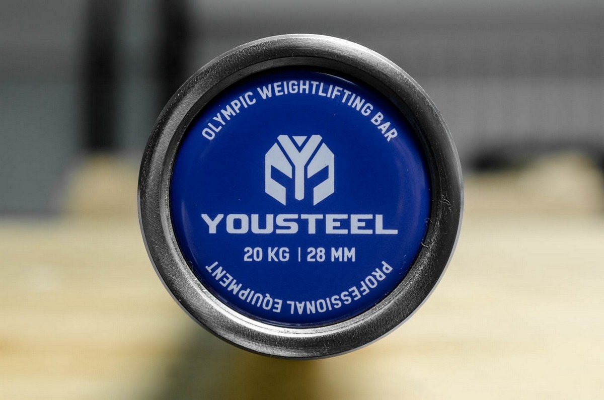 Гриф олимпийский тяжелоатлетический L2200, D50мм YouSteel 20 кг 1200_795