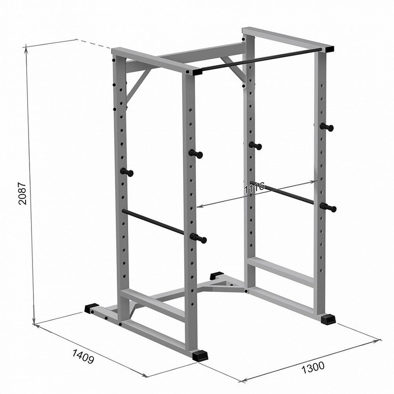 Рама для приседаний Iron King IK 303 800_800