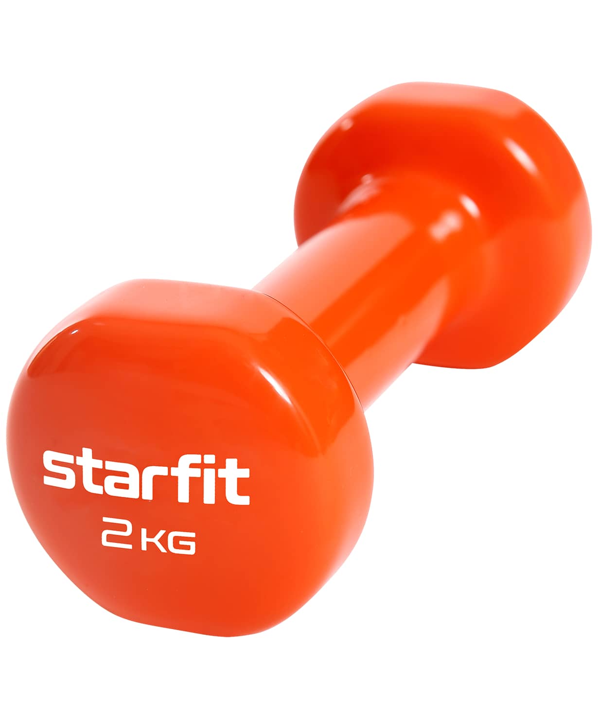 Гантель виниловая Star Fit DB-101 2 кг, оранжевый 1230_1479