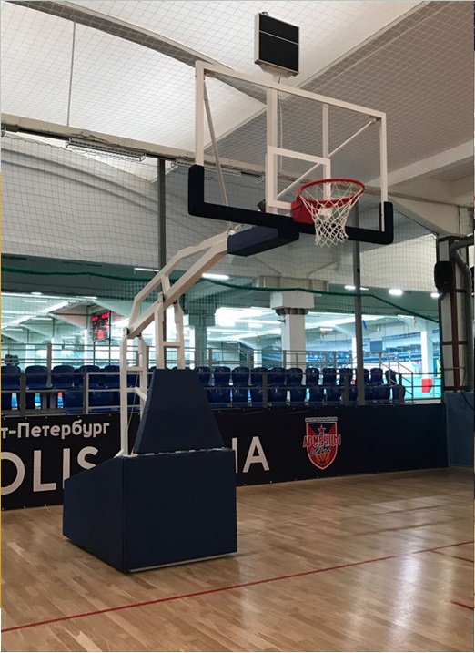 Стойка баскетбольная мобильная вынос 2,45м. DSBasket 522_717