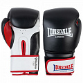 Перчатки тренировочные 12oz Lonsdale Winestone 160001 12 BK/WHT/RD черный\белый\красный 120_120